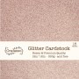 Crafasso 12" x 12" 300gms heavy & premium cardstock, rose gold color, 15 sheets