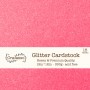 Crafasso 12" x 12" 300gms heavy & premium cardstock, hot pink color, 15 sheets